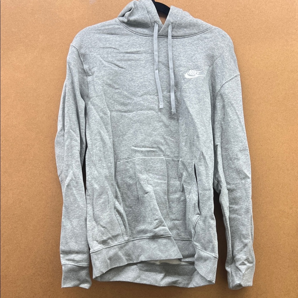 Nike Men's Light Gray Hoodie